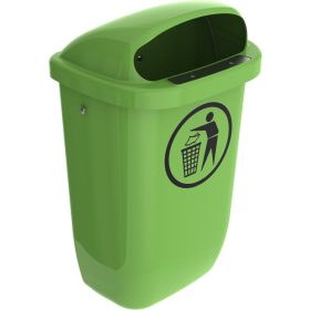 SULO 50 L KÖZTÉRI HULLADÉKGYŰJTŐ EDÉNY- ZÖLD