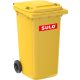 SULO 240 L SZEMETES KUKA- SÁRGA