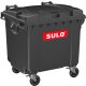 SULO 1100 L KONTÉNER (lapos tető)- SÖTÉTSZÜRKE